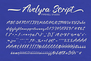 Avelyra, a Script Font by Typehill (Thumbnail 8 of 9)