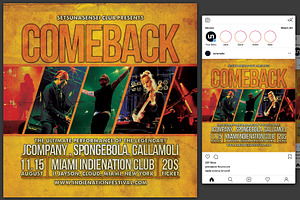 Comeback Flyer
