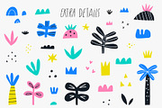 Dinoland - cute dinos collection, an Animal Illustration by Olia (Thumbnail 3 of 12)