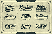 Cadass Font Duo, a Script Font by Subqi Std (Thumbnail 2 of 6)