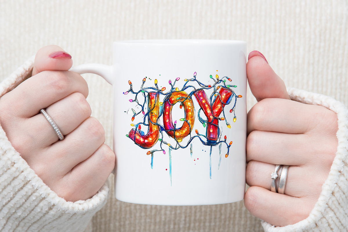 Christmas Lights Sublimation Clipart, an Illustration by Sublimation Artist (Photo 5 of 6)