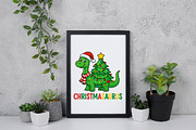 Christmas Png Dinosaur Christmas Tre, an Illustration by Daily.Designs (Thumbnail 4 of 5)