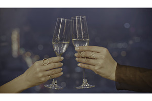 Close-up of two female hands, a Holiday Photo by Media Whale Stock