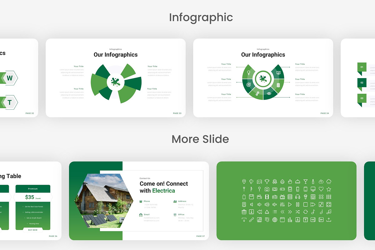 Electrica - Solar Energy PowerPoint, a Design Template by Ermedia Studio (Photo 6 of 7)