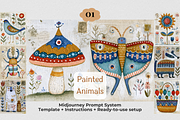 Midjourney Celestial Summer Edition, a Decorative Illustration by Print Haven Mochi Vintage (Thumbnail 2 of 6)