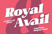 Royal Avail, a Symbol Font by Nathatype (Thumbnail 1 of 10)