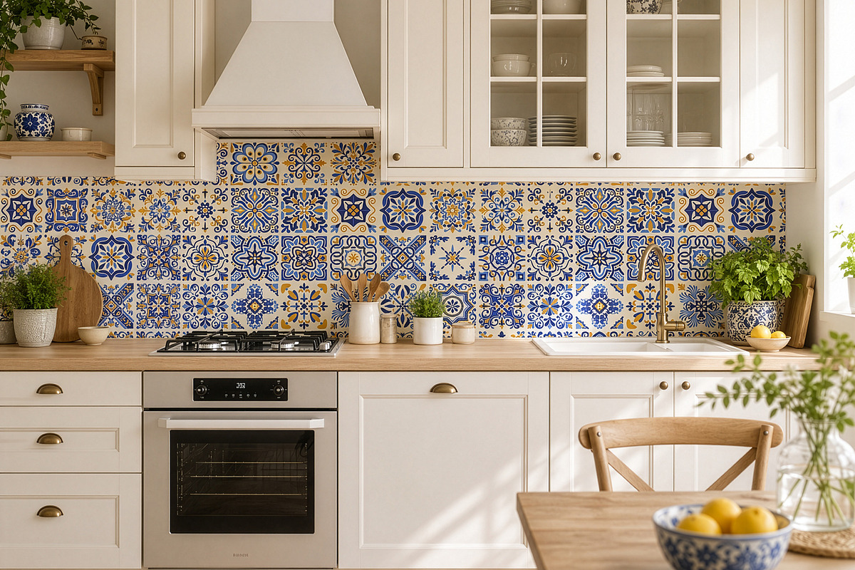 Mediterranean Tile Patterns Big Set, a Pattern Graphic by Vector beauty (Photo 4 of 5)