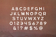 Canyonlands, a Sans Serif Font by Bruised Goods (Thumbnail 7 of 10)