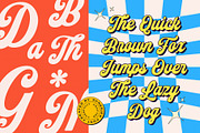 Sundries Bold Script with Extruded, a Script Font by Angin Studio (Thumbnail 9 of 18)