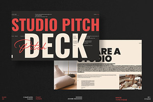 Pitch Deck Presentation Template, a Presentation Template by Aura Agency