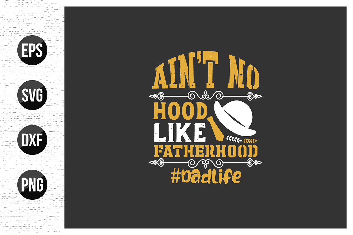 Dad typographic t shirt bundle, a Graphic by Uniquesvg99 (Photo 7 of 16)