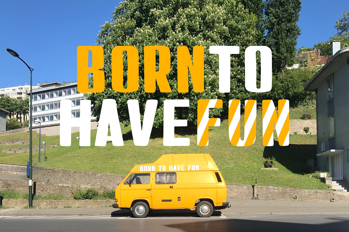 Happy Hunter - Fonts, a Sans Serif Font by David is Creative (Photo 7 of 7)