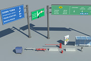 Low poly 3D Cartoon City Modular, an Architecture 3D Model by NOMODOL (Thumbnail 11 of 20)