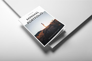 Minimal Portfolio Template, a Brochure Template by DesignCrest (Thumbnail 3 of 14)