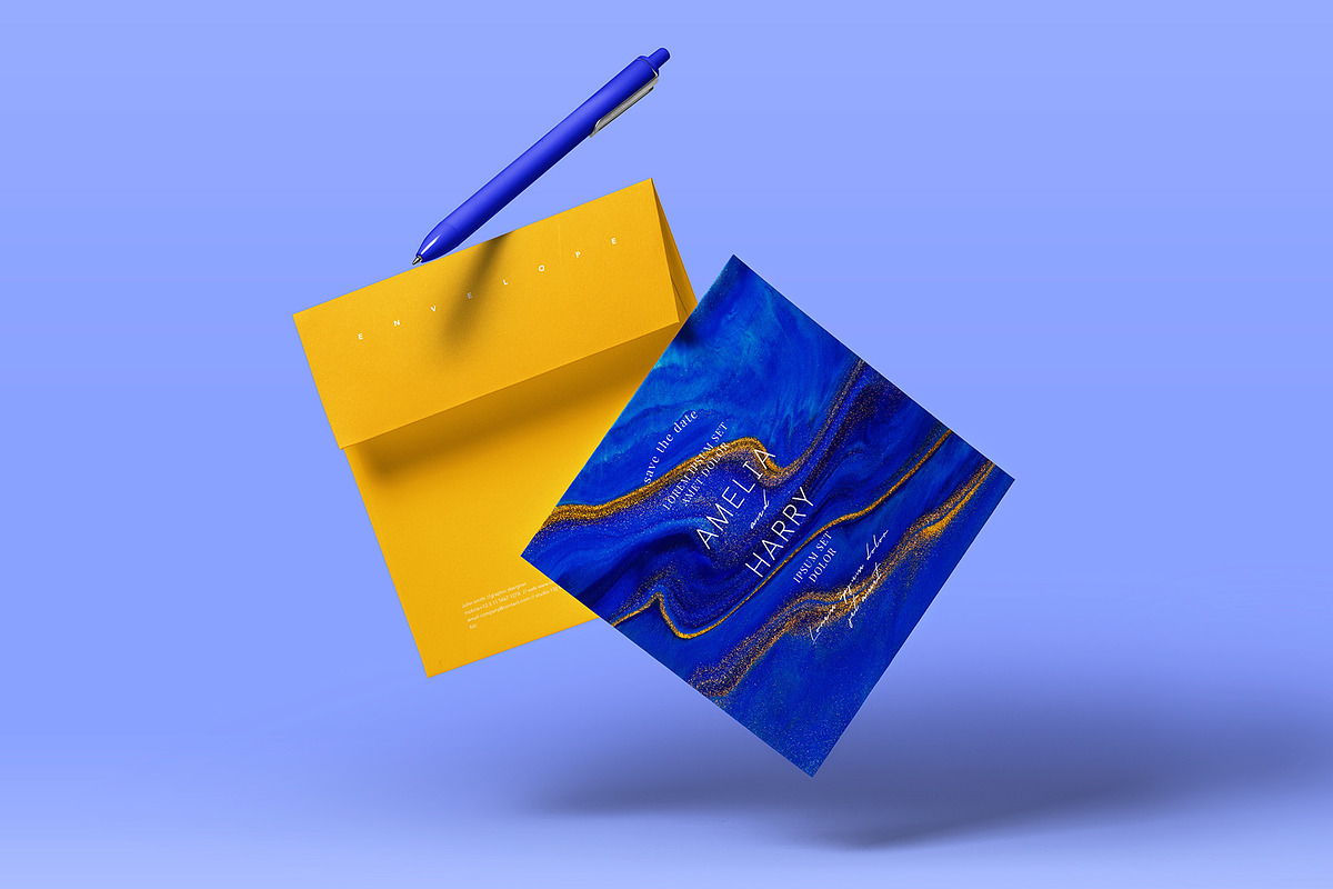 Golden & Blue textures, a Texture Graphic by Mirror Flow (Photo 2 of 12)
