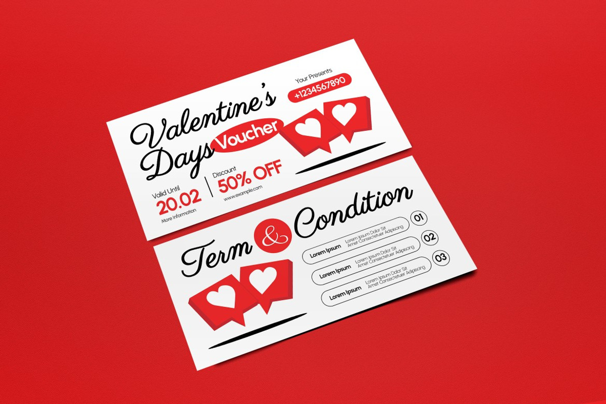 Valentine Day Sale Voucher preview 2