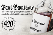 The Frankenstype - Blackletter, a Blackletter Font by Meizzaluna Design (Thumbnail 2 of 9)