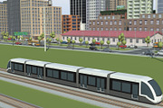Realistic Lowpoly Simple City VR/AR, an Environmental 3D Model by NOMODOL (Thumbnail 40 of 59)