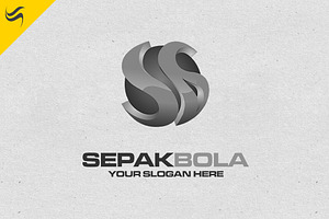 Sepak Bola Logo Template