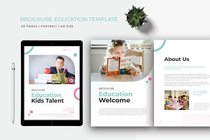 Kids Education Brochure Template