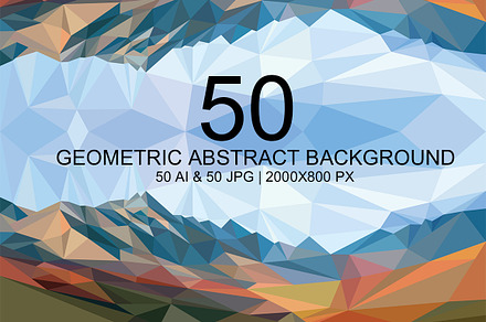 Abstract Geometric Background