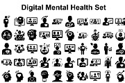 Digital Mental Health Silhouette, a Graphic by musafir_fashion (Thumbnail 1 of 13)