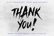 Kuru Trapin Energetic Brush Font, a Handwritten Font by Maulana Creative (Thumbnail 7 of 7)