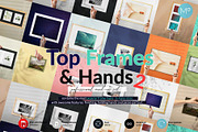 Many Frames Types & Hands Mock-ups, a Household Mockup by Apparel_Mockups (Thumbnail 1 of 6)