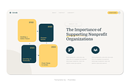 Nonprofit Organization PowerPoint, a Presentation Template by Pixslides (Thumbnail 5 of 7)