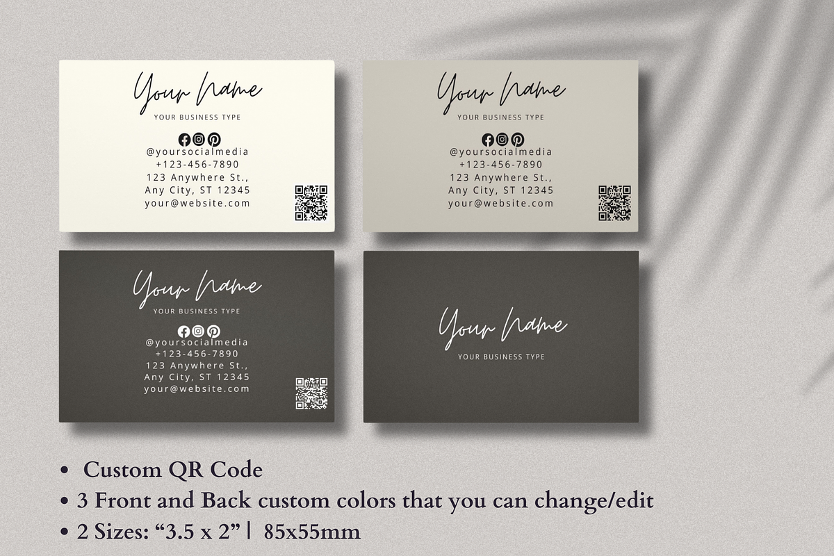 Business Card Lash Editable in Canva, a Business Card Template by KnowyourLabel (Photo 4 of 5)