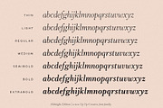 Midnight Edition Complete - 14 Fonts, a Serif Font by Up Up Creative (Thumbnail 4 of 14)
