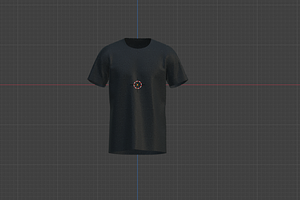 3d Tshirt Model