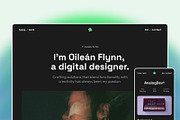 Oilean - Dark Framer Portfolio, a Templates & Theme by Eamonn Day Lavelle (Thumbnail 1 of 4)
