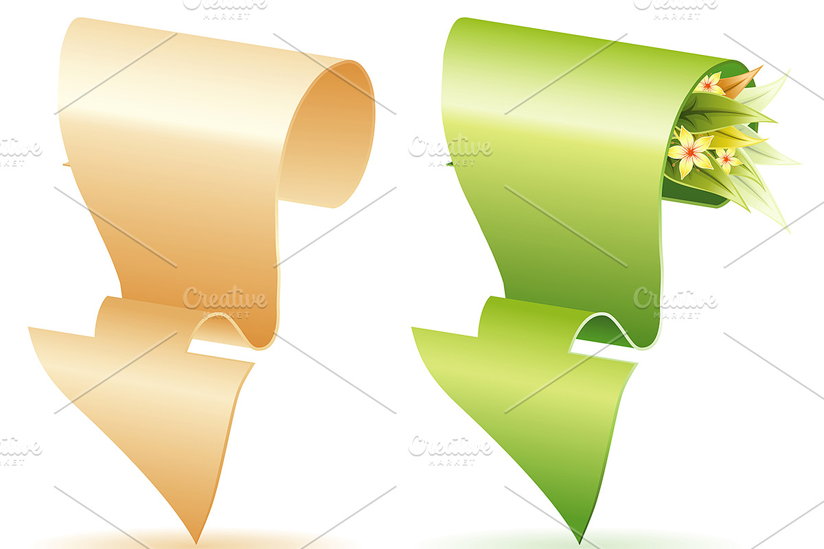 Paper Origami Arrow, Envelopes, a Decorative Illustration by TAlex (Photo 5 of 7)