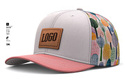 6-Panel Cap Mockup - Full Fabric PSD, a Hat Mockup by LESZ Design (Thumbnail 12 of 12)