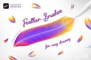 Feathers Procreate Brushes