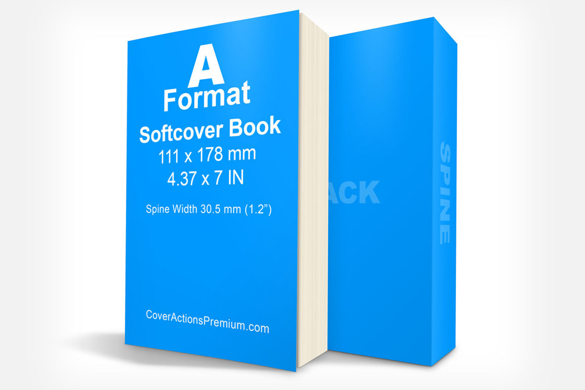Paperback Softcover Book Mockup