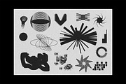 Experimental MIX Shapes Kit, a Graphic by Vanzyst (Thumbnail 12 of 14)