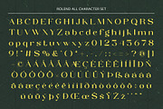 Rolend - Elegant & Luxury Typeface, a Serif Font by Muflieart (Thumbnail 5 of 12)