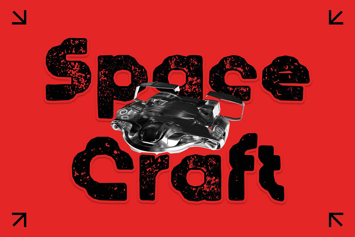 CS Radish Stamp, a Sans Serif Font by Craft Supply Co. (Photo 3 of 8)