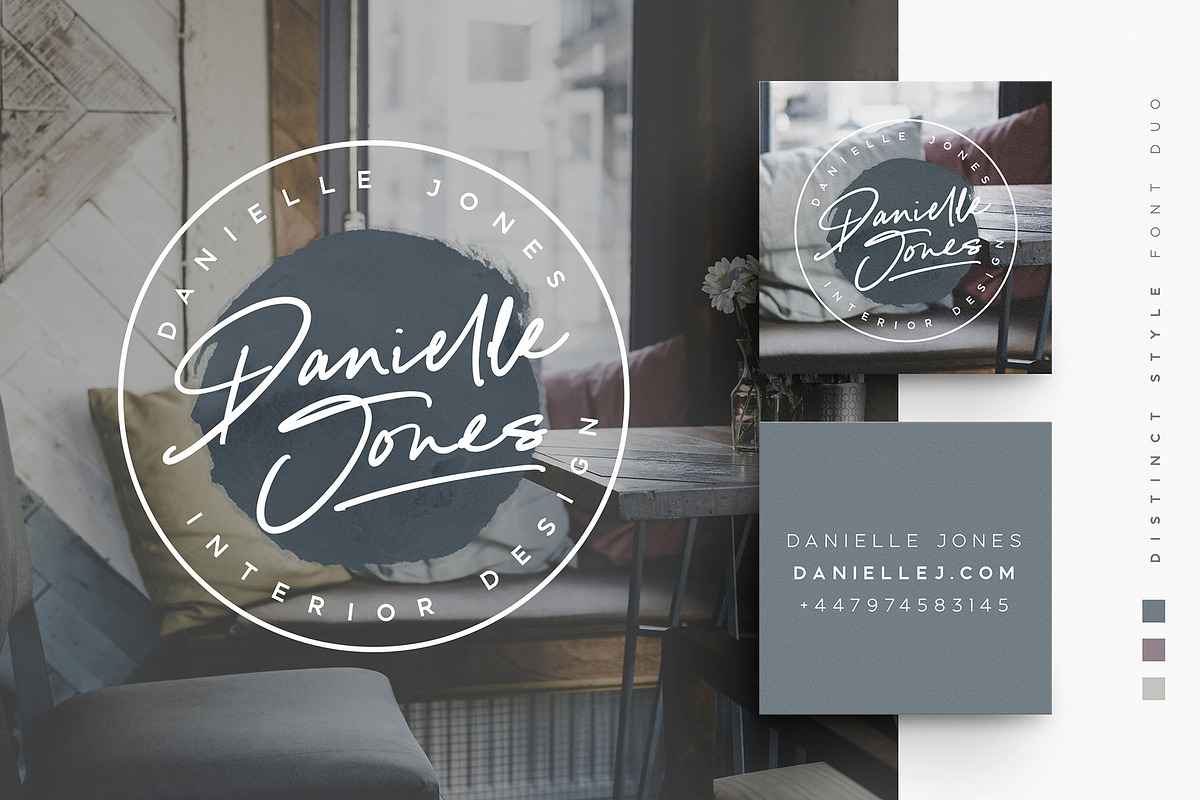 Distinct Style Font Duo preview 6