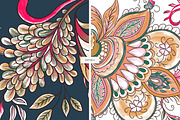 Chandira Paisley | Hand Drawn Prints, a Pattern Graphic by LEAFure (Thumbnail 7 of 10)