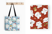 SALE! Polar Bear Winter Set, an Animal Illustration by SunnyWS (Thumbnail 8 of 9)