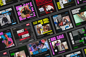 Cult - Instagram Fashion Template, a Social Media Template by Inviline.co