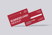 Business Card Mockup Bundle Set, an Advertising Mockup by Rielismee (Thumbnail 4 of 5)