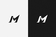 Bold Letter M Monogram Logo Template, a Branding & Logo Template by odyste (Thumbnail 2 of 4)