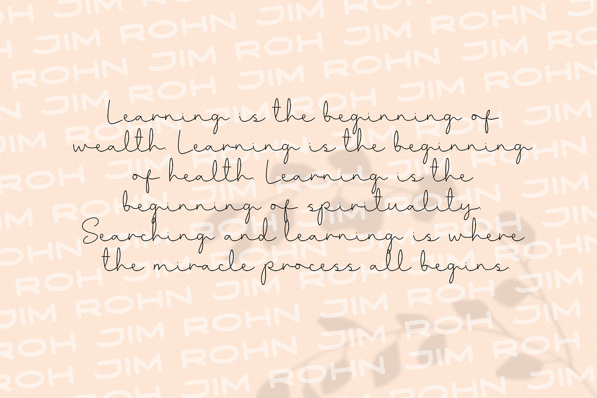 Muiden Castle - The Blogger Font Duo preview 6