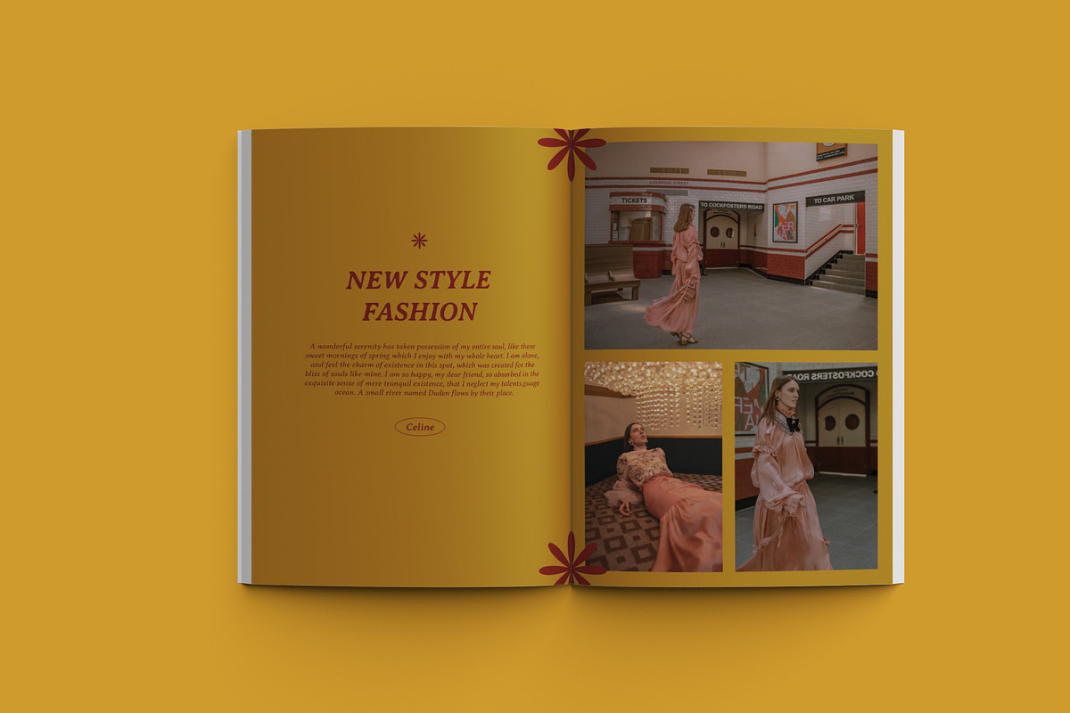 Fun Creative Fashion Magazine, a Magazine Template by Neermana (Photo 10 of 10)