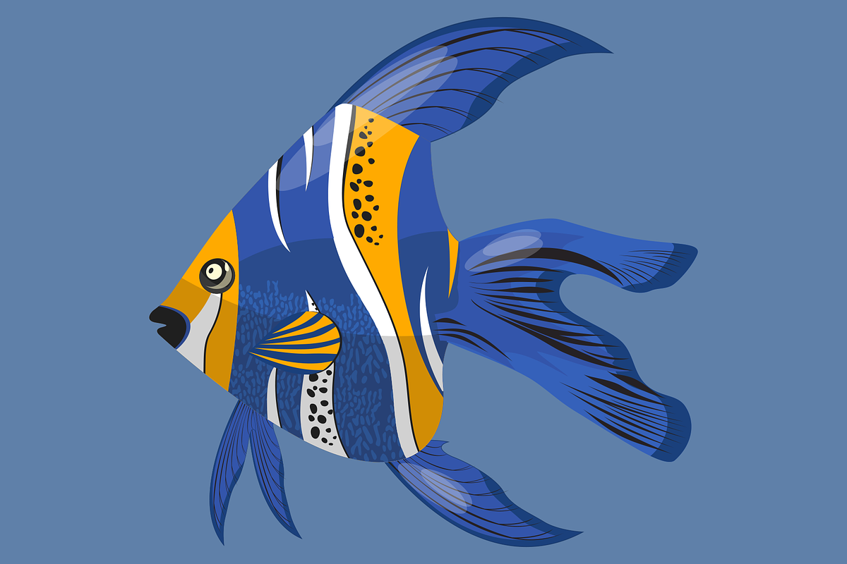 Tropical Fishes Crafts, an Animal Illustration by Dz Akali (Photo 7 of 7)