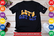 Let's Get Lit Svg Cut File, an Object Graphic by CrexoraLab (Thumbnail 1 of 3)
